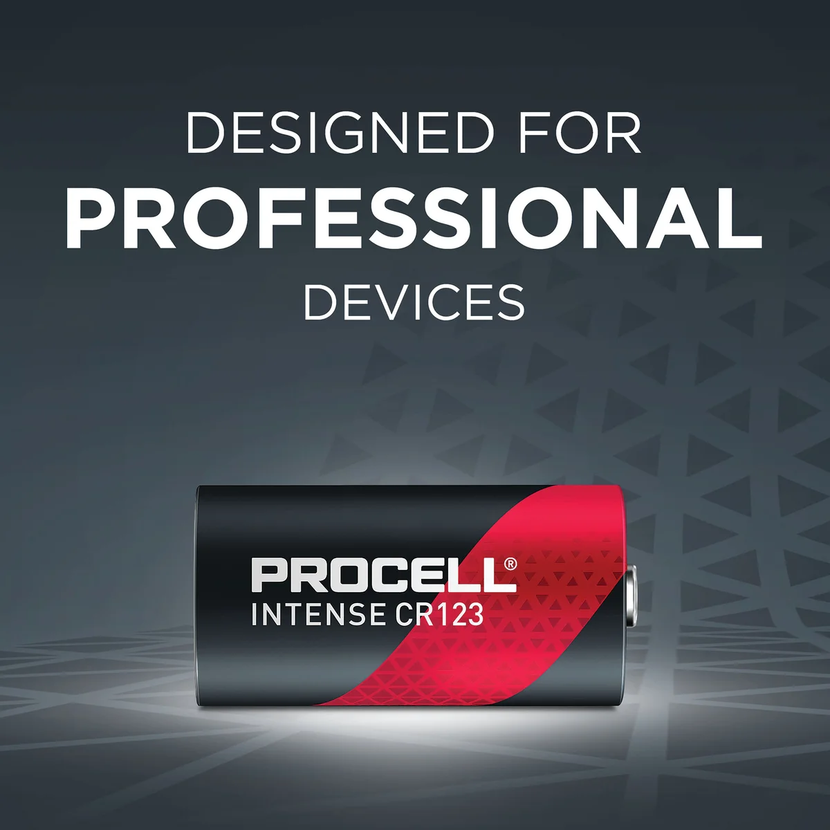 Procell Intense High Power Lithium CR123 3V Battery (Pack of 10) 5000394163393 - Image 3