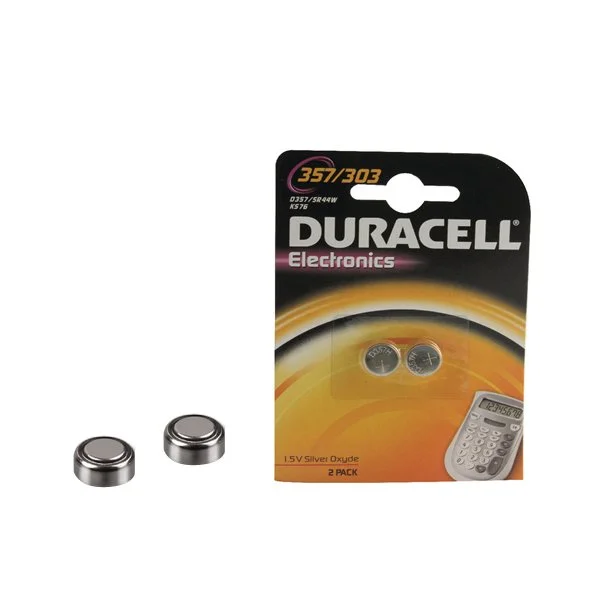Duracell 1.5V Silver Oxide Button Battery (Pack of 2) 75053932 - Image 2