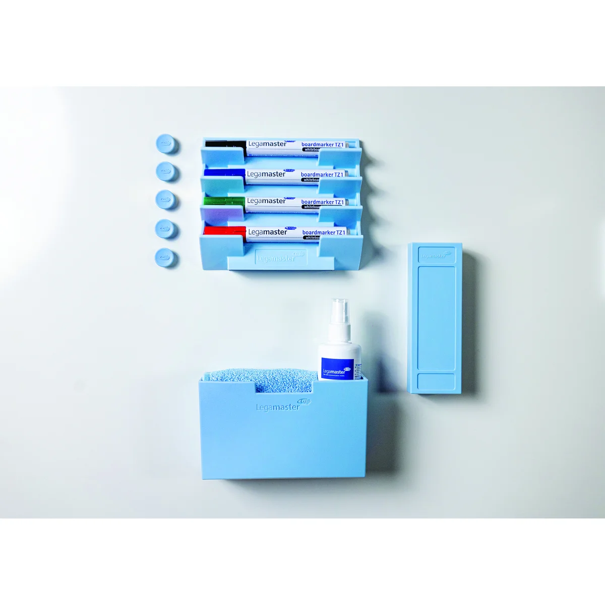 Legamaster Whiteboard Eraser Small Soft Blue 7-120139 - Image 4