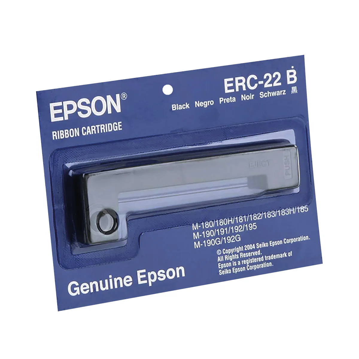 Epson ERC22B Ribbon Cartridge Black C43S015358 - Image 2