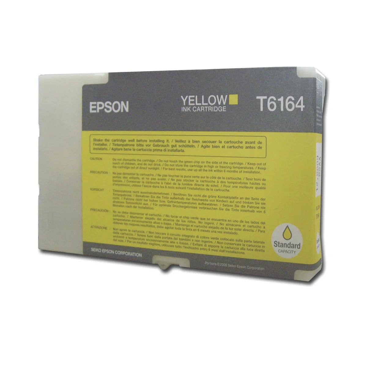Epson T6164 DURABrite Ultra Ink Cartridge Yellow C13T616400 - Image 3