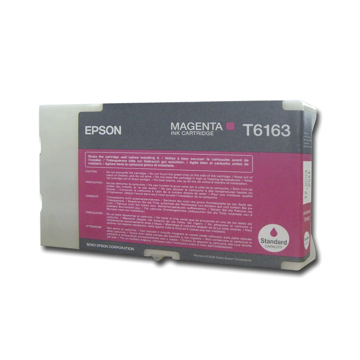 Epson T6163 DURABrite Ultra Ink Cartridge Magenta C13T616300 - Image 2