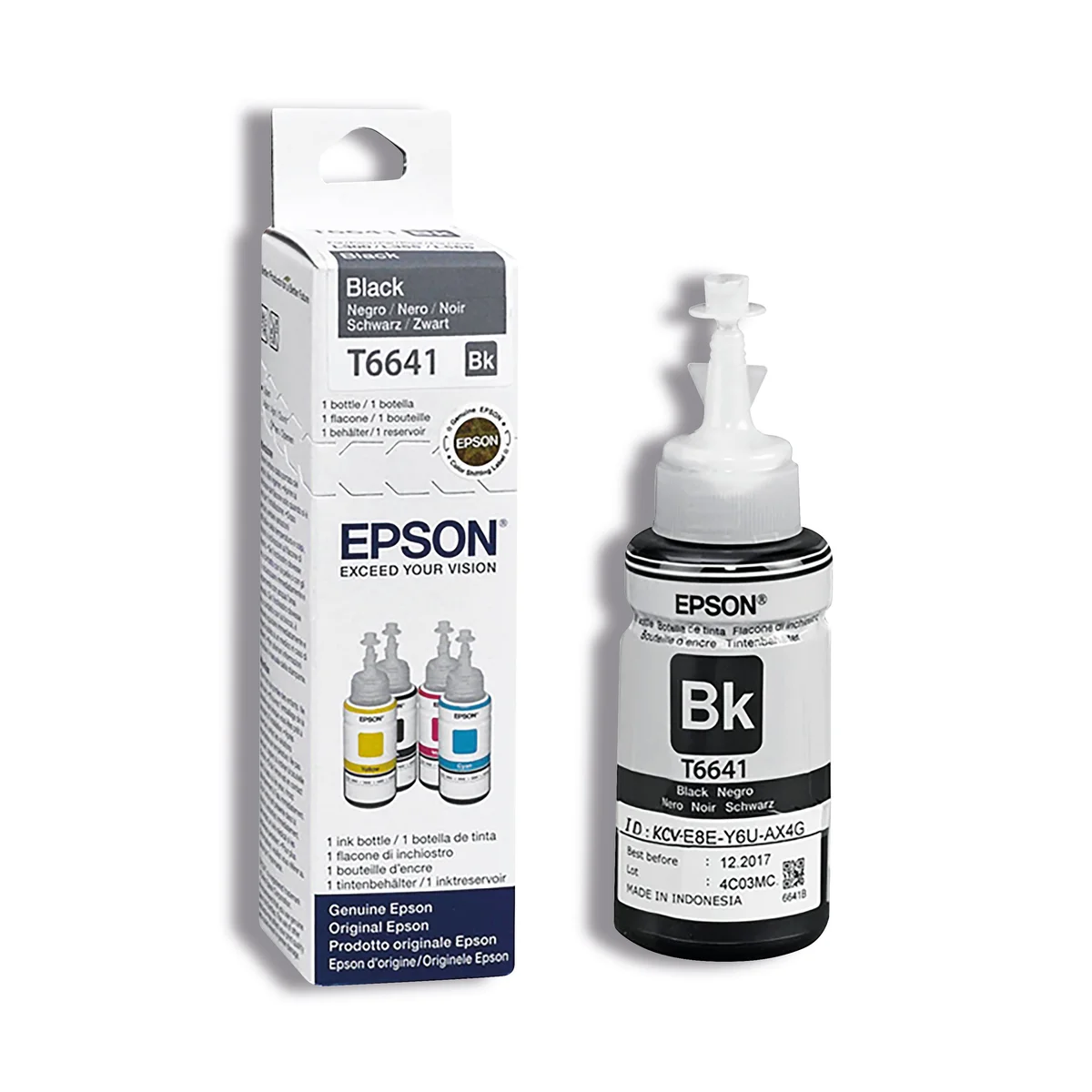 Epson 664 EcoTank Ink Bottle Black C13T664140 - Image 2