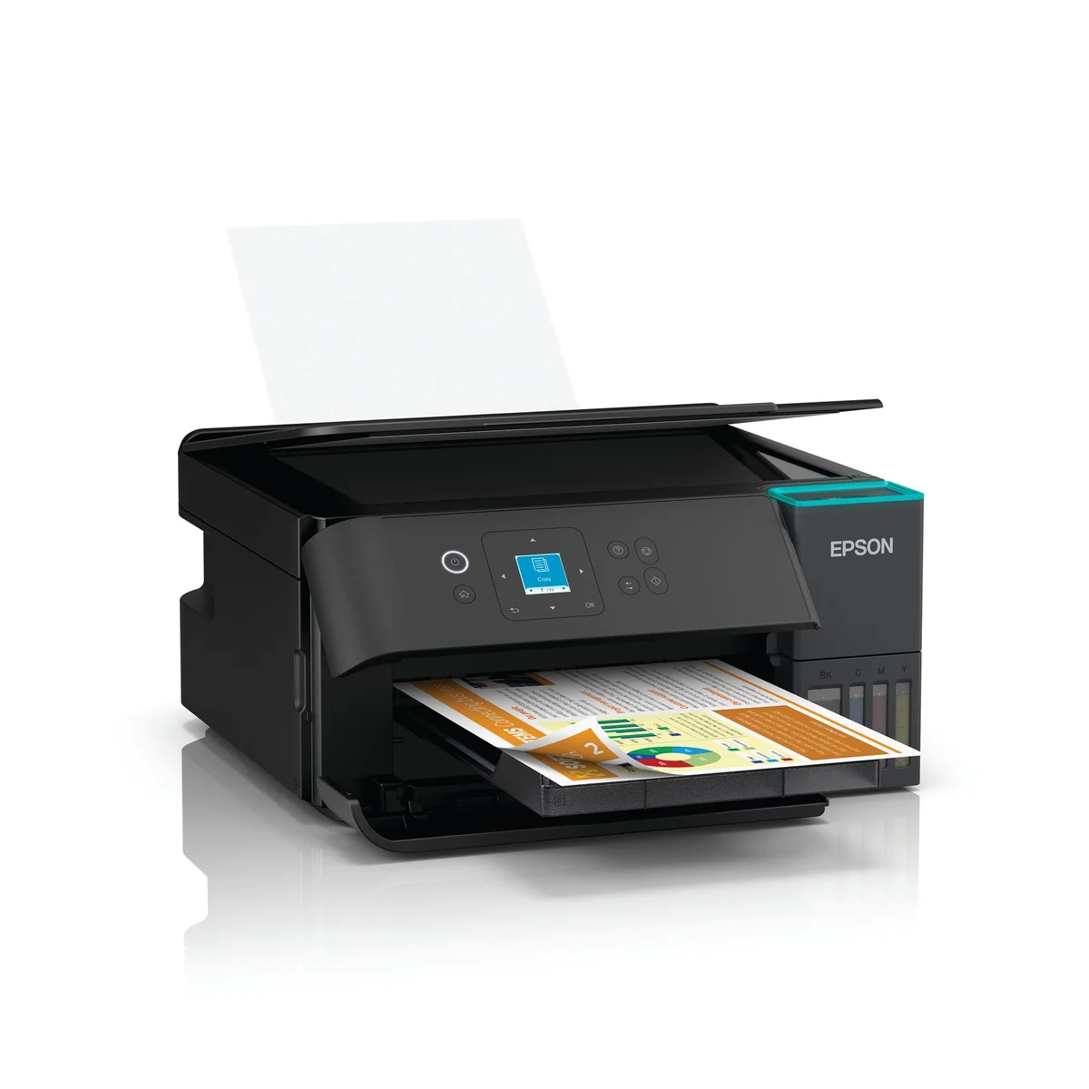 Epson EcoTank ET-2951 Wireless Colour 3-in-1 Inkjet Printer C11CL41403 - Image 2