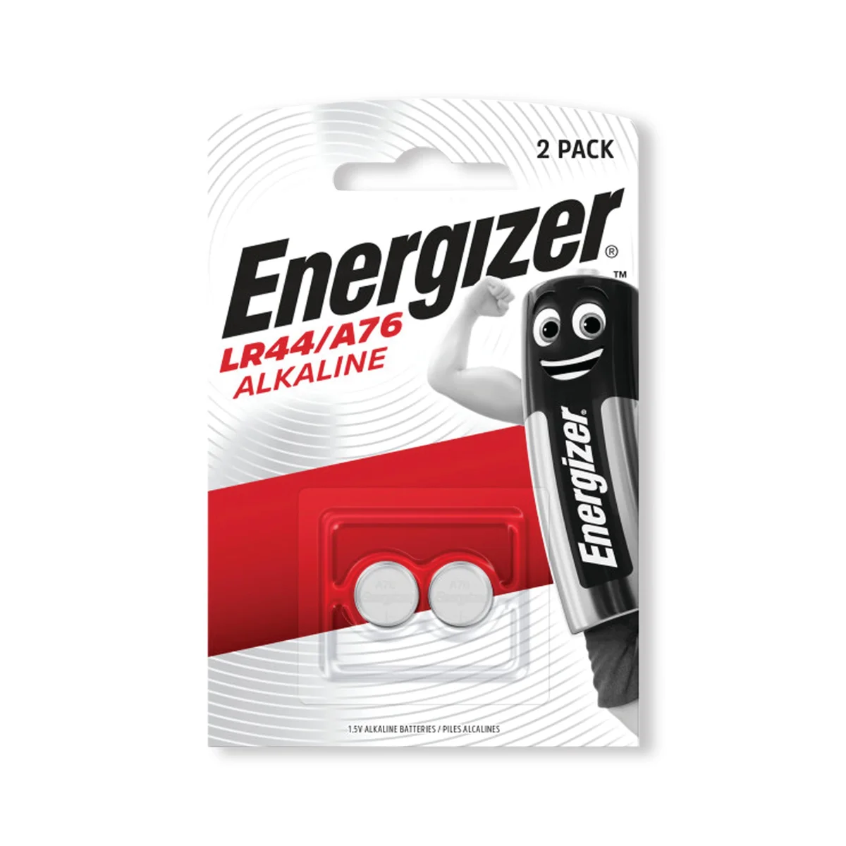 Energizer Speciality Alkaline Battery A76/LR44 (Pack of 2) 623055