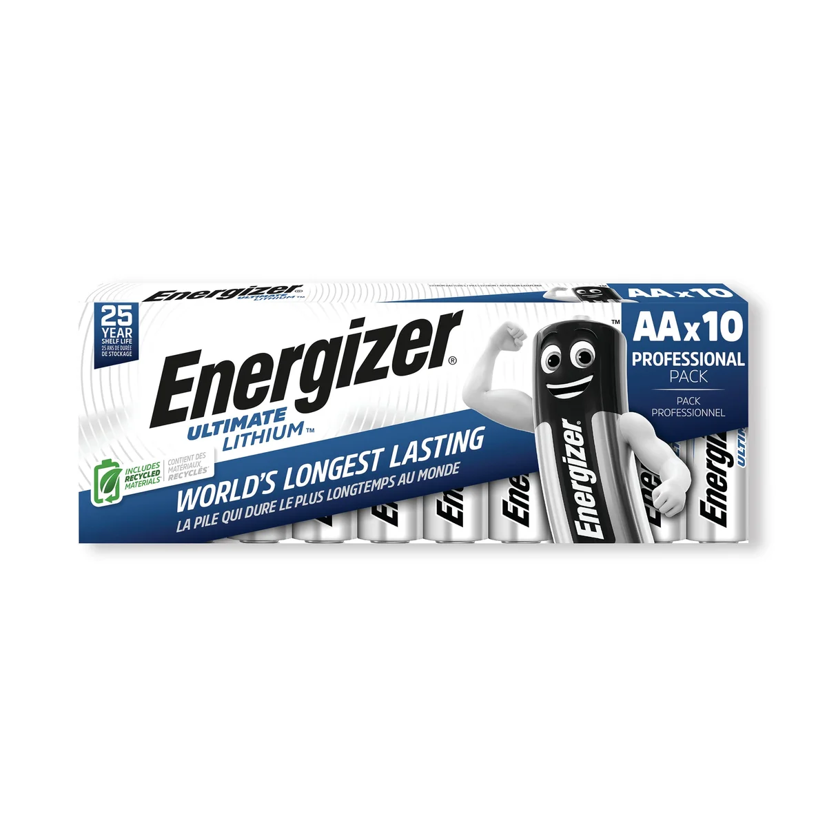 Energizer Ultimate Lithium AA Batteries (Pack of 10) 634352