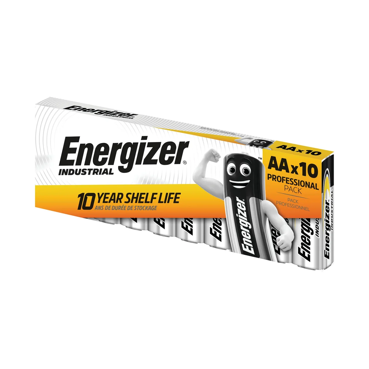 Energizer Industrial AA Batteries (Pack of 10) 636105 - Image 3