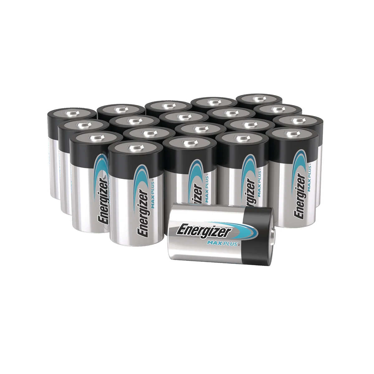 Energizer Max Plus D Alkaline Battery (Pack of 20) 423365 - Image 2