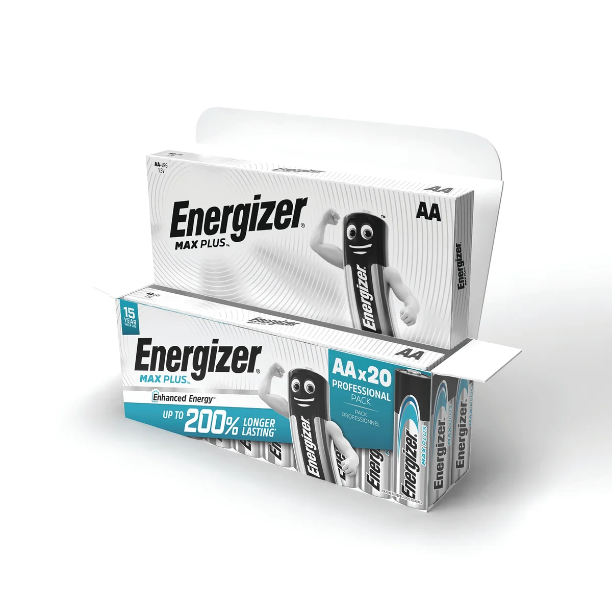Energizer Max Plus AA Batteries (Pack of 20) E301323500 - Image 3