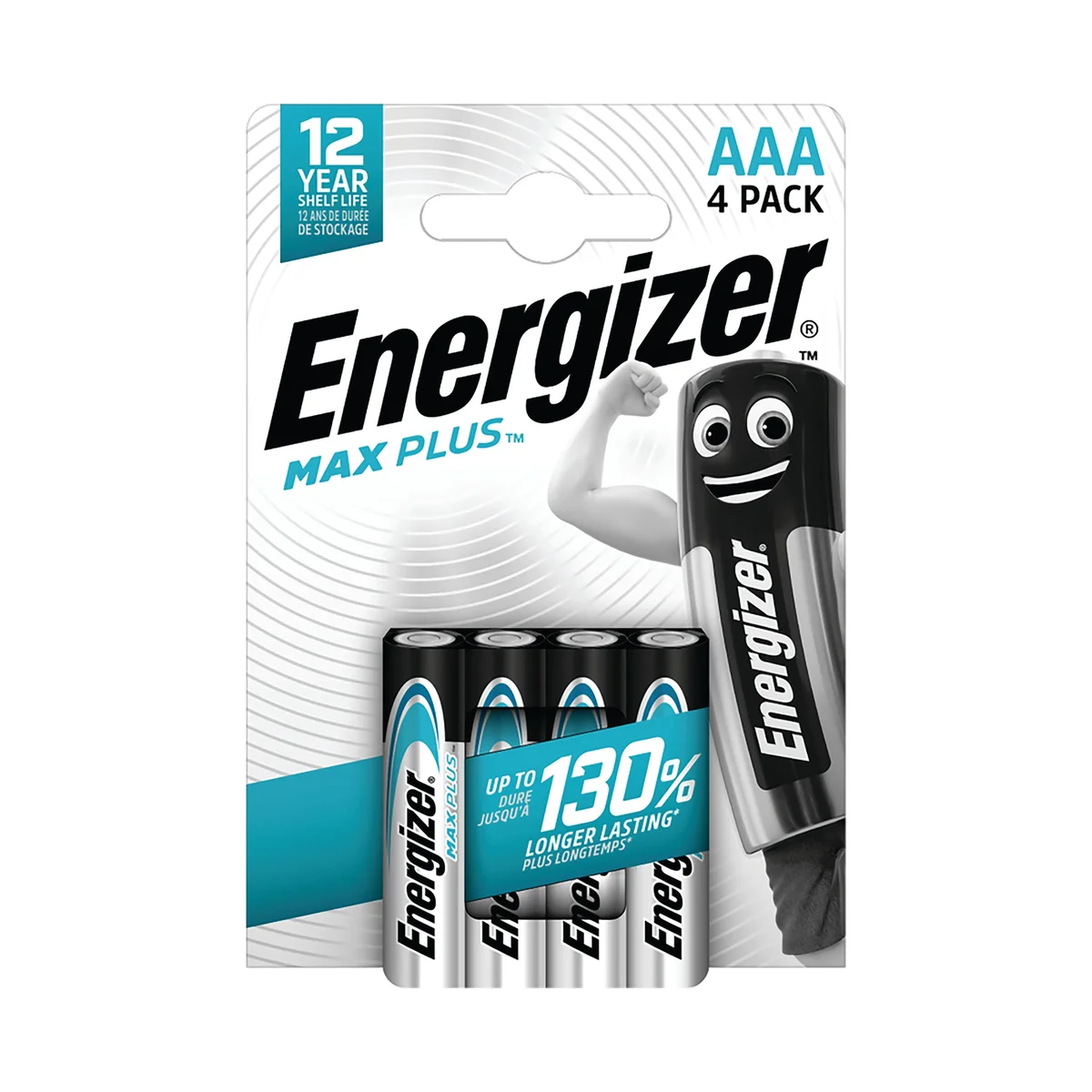 Energizer Max Plus AAA Battery (Pack of 4) E303320600