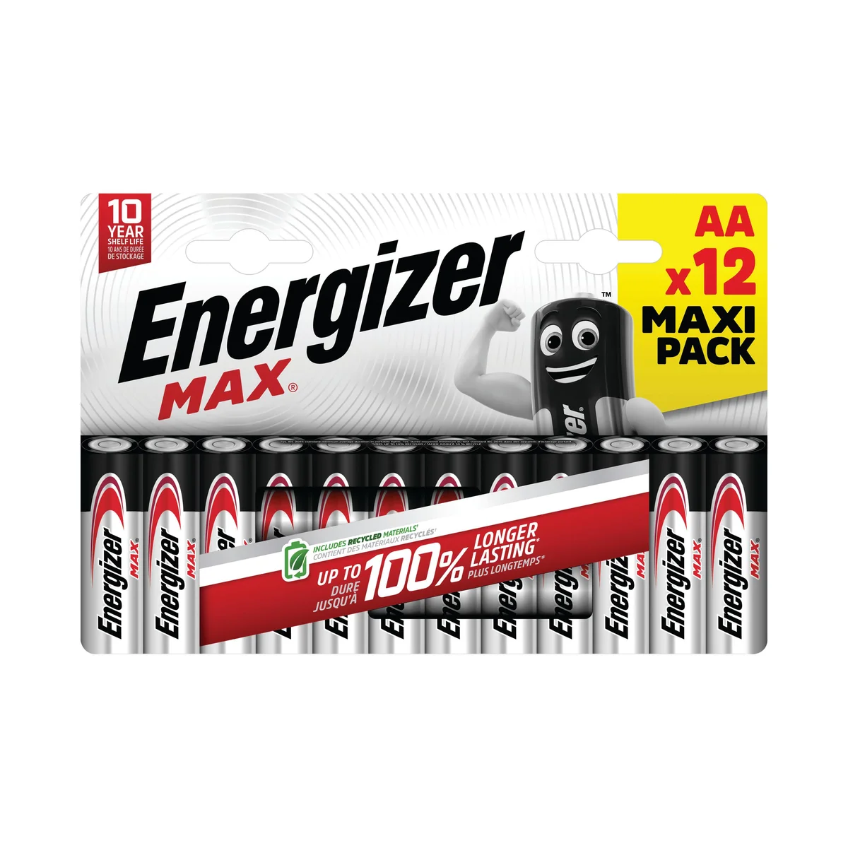 Energizer Max AA Battery (Pack of 12) E303324900