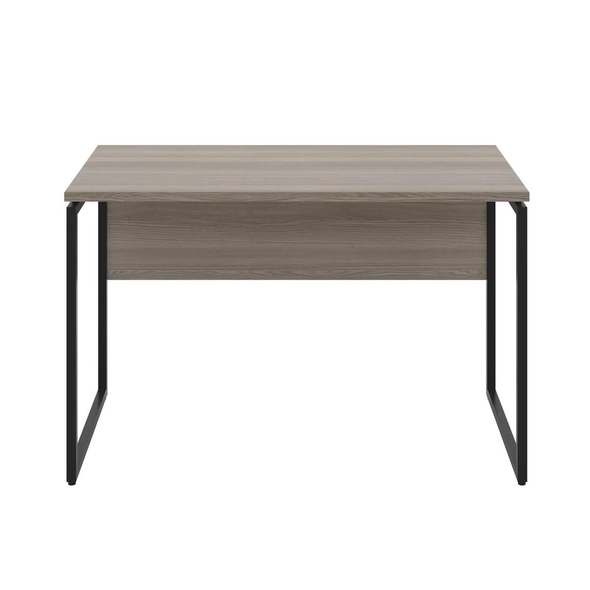 5 Star Vexo Desk with Modesty Panel Square Leg 1200x600x765mm Grey Oak/Black FS646484 - Image 2