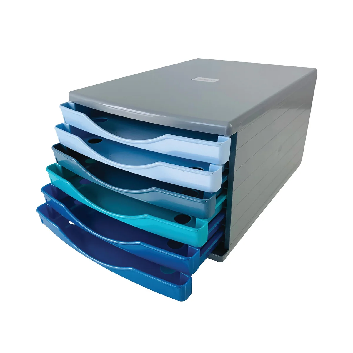 5 Star 6 Drawer Tower 180mm 6x30mm Cool Breeze/Grey FS676750 - Image 3