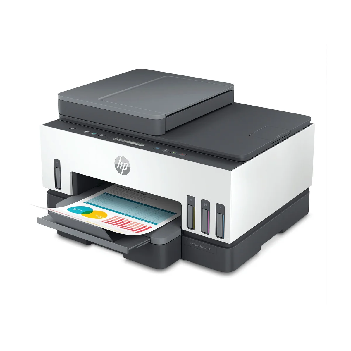 HP Smart Tank 7305 A4 3-in-1 Wireless Colour Inkjet Printer 28B75A#BHC - Image 2