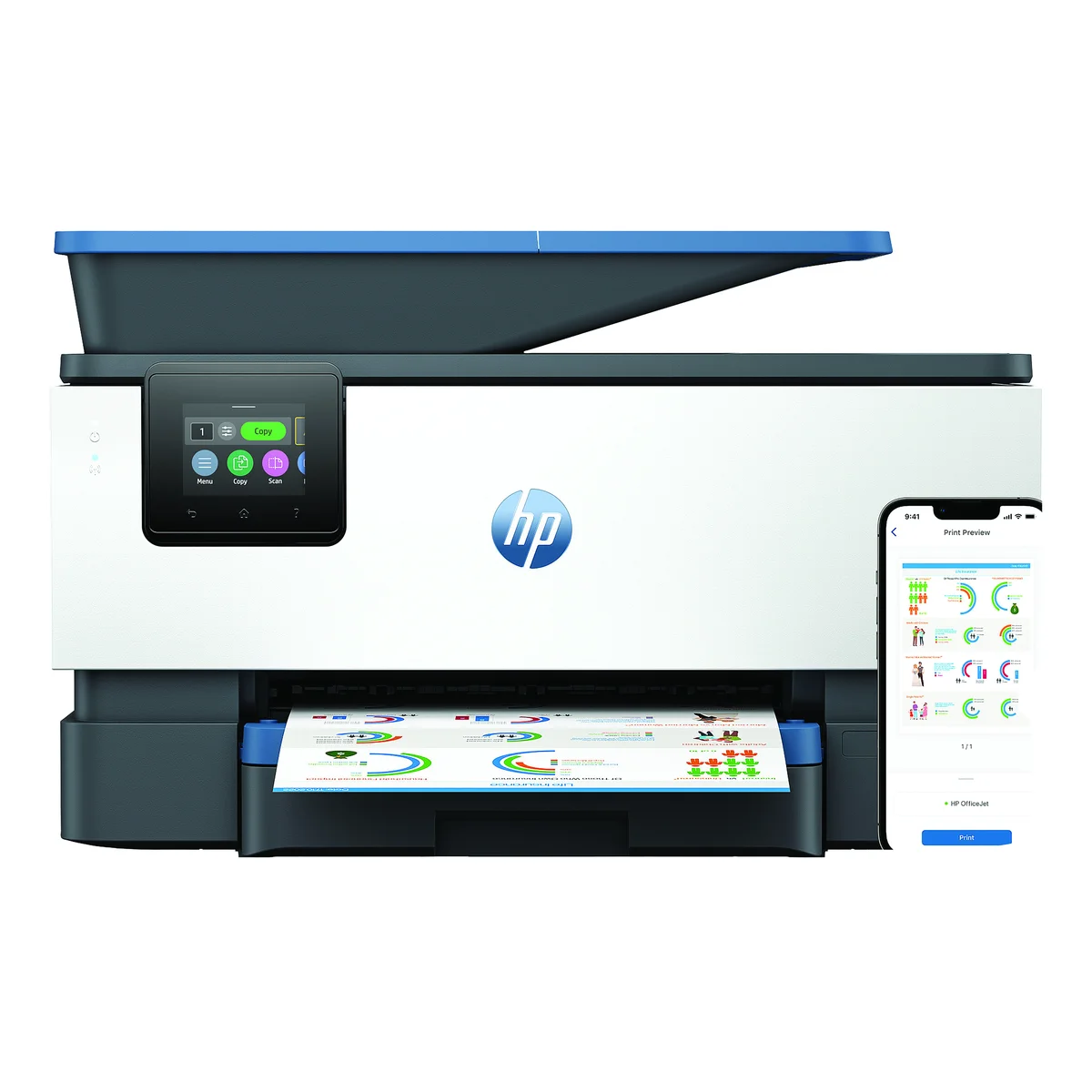 HP OfficeJet Pro 9125e 4-in-1 Wireless Colour Inkjet Printer 403X5B#687 - Image 4