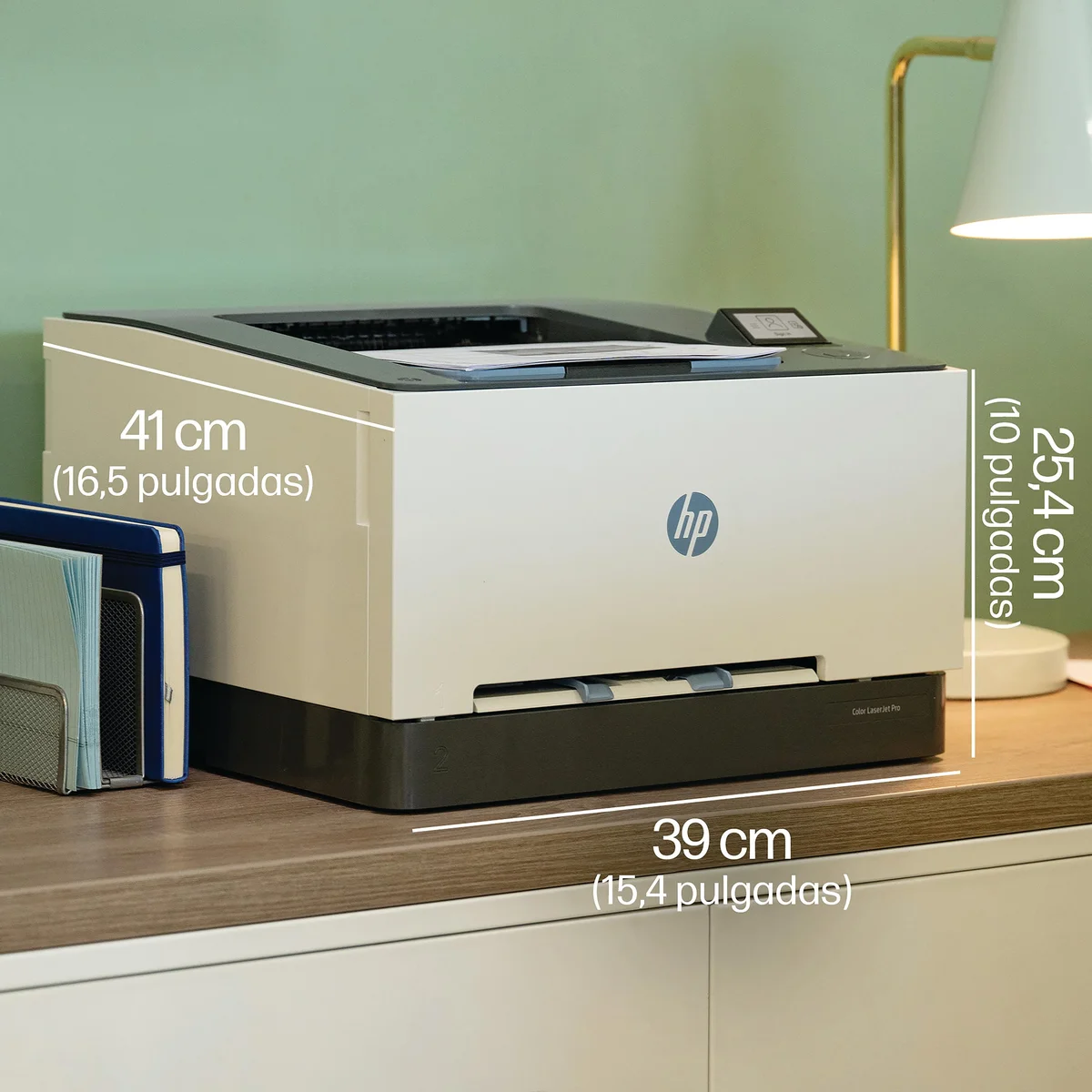 HP Color LaserJet Pro 3202dw A4 Wireless Colour Laser Printer 499R0F#B19 - Image 2