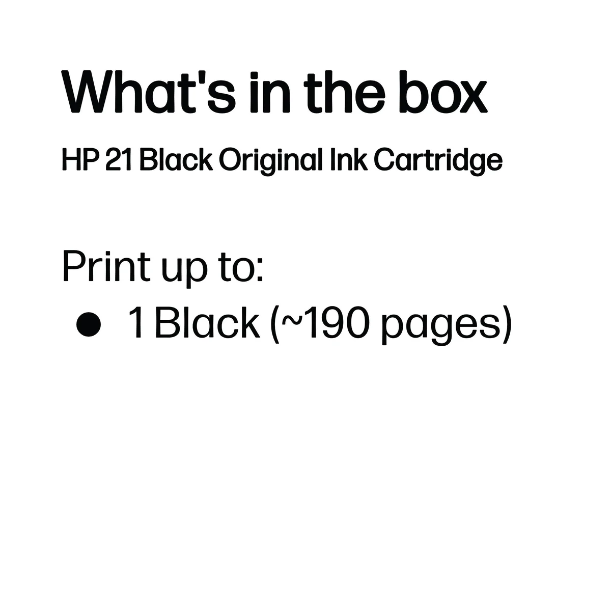 HP 21 Original Ink Cartridge 5-ml Black C9351AE - Image 3