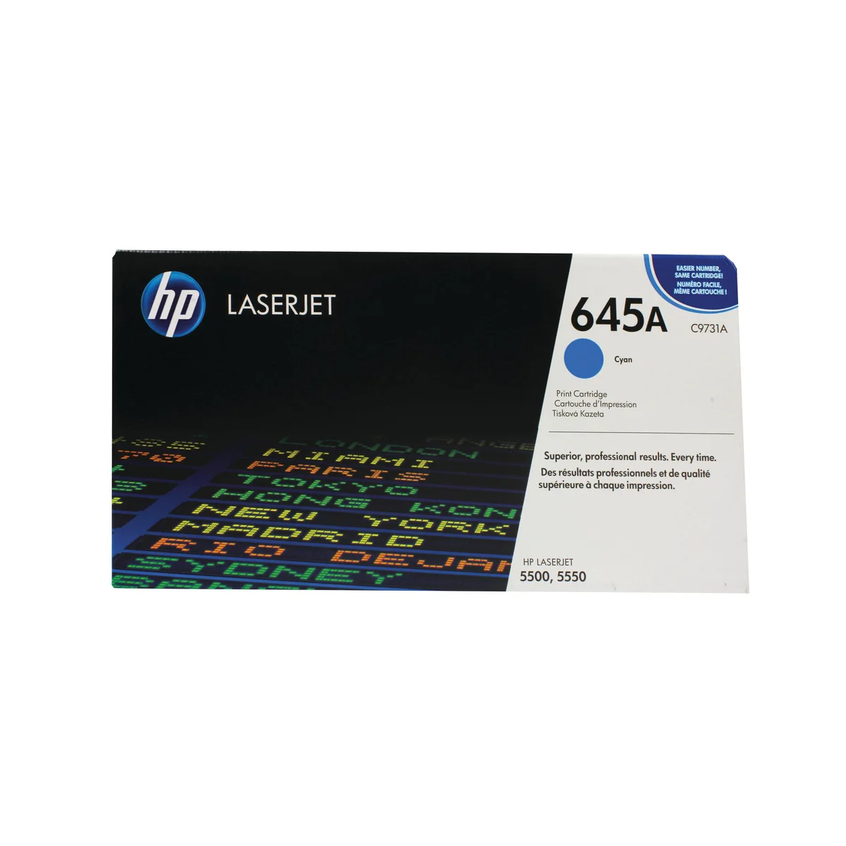 HP 645A Original LaserJet Toner Cartridge Cyan C9731A - Image 1