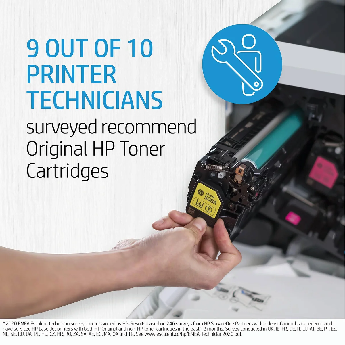 HP Color LaserJet 220V Fuser Kit CE247A - Image 3