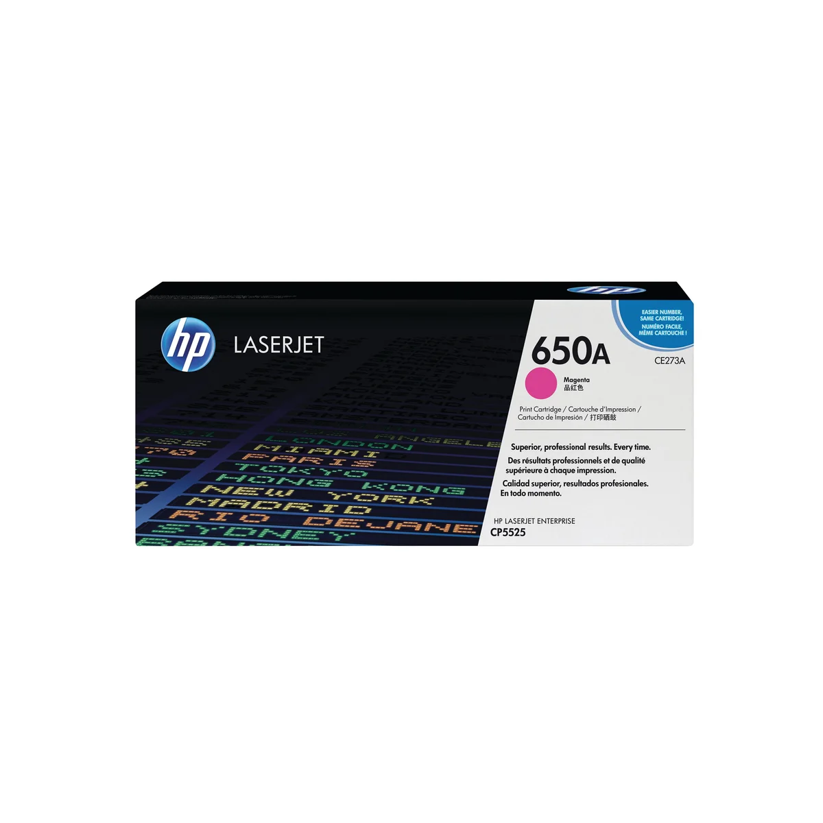 HP 650A Original LaserJet Toner Cartridge Magenta CE273A - Image 1