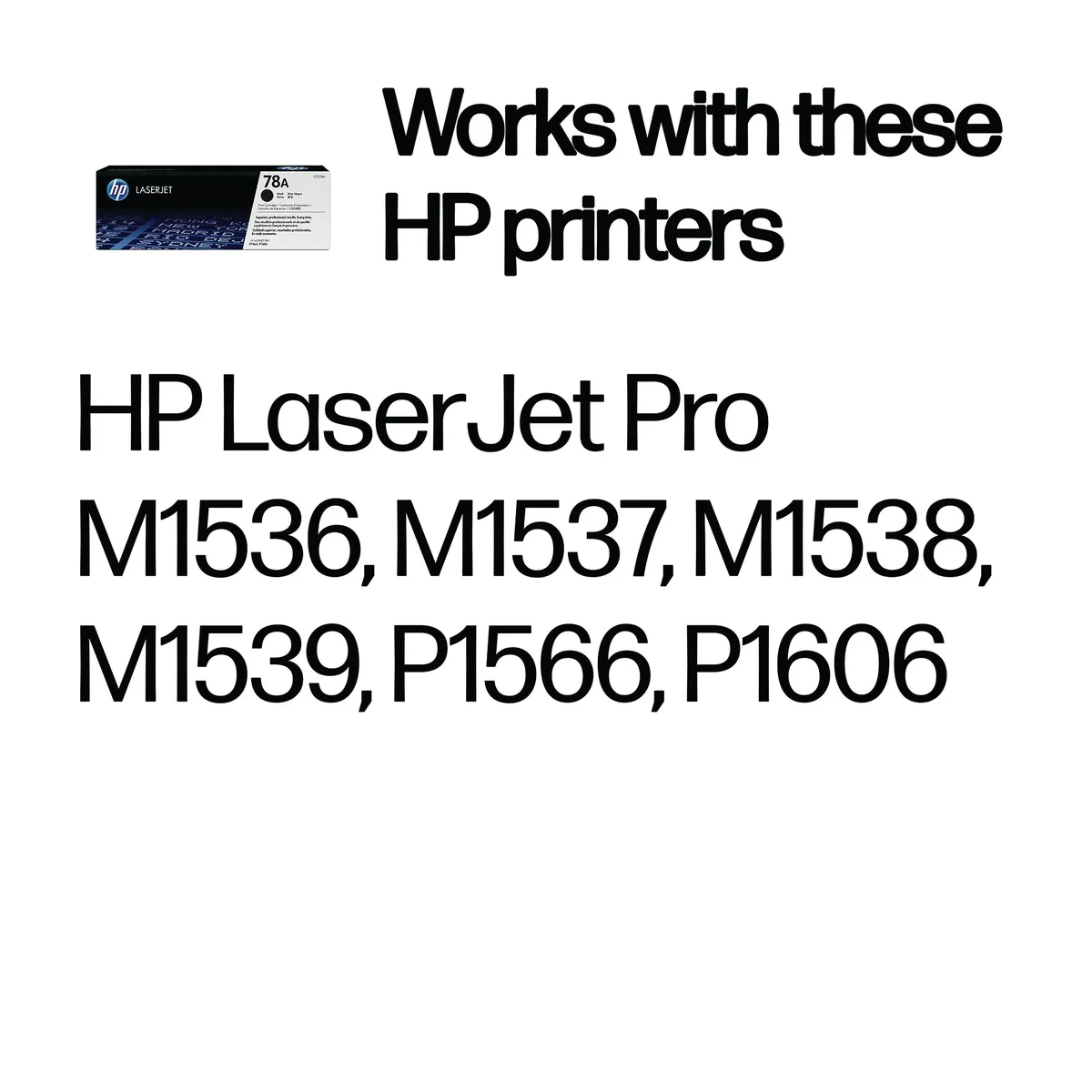 HP 78A Original LaserJet Toner Cartridge Black 2-pack CE278AD - Image 2