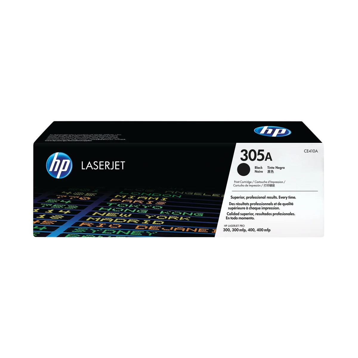HP 305A Original LaserJet Toner Cartridge Black CE410A - Image 1