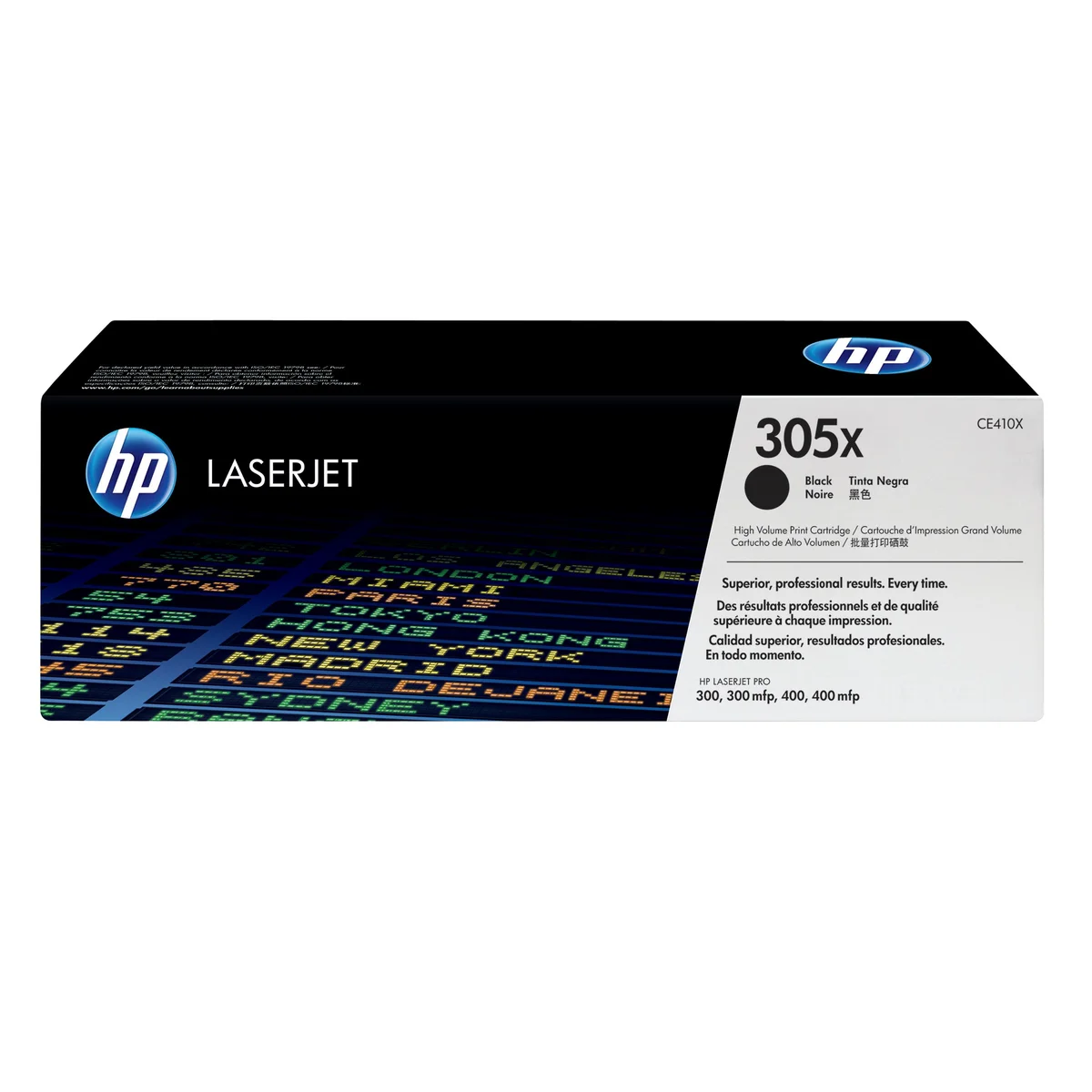 HP 305X Original LaserJet Toner Cartridge High Yield Black CE410X - Image 1