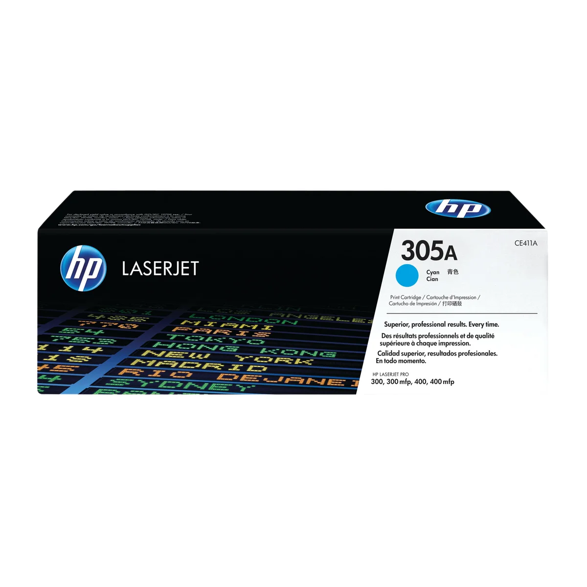 HP 305A Original LaserJet Toner Cartridge Cyan CE411A - Image 1