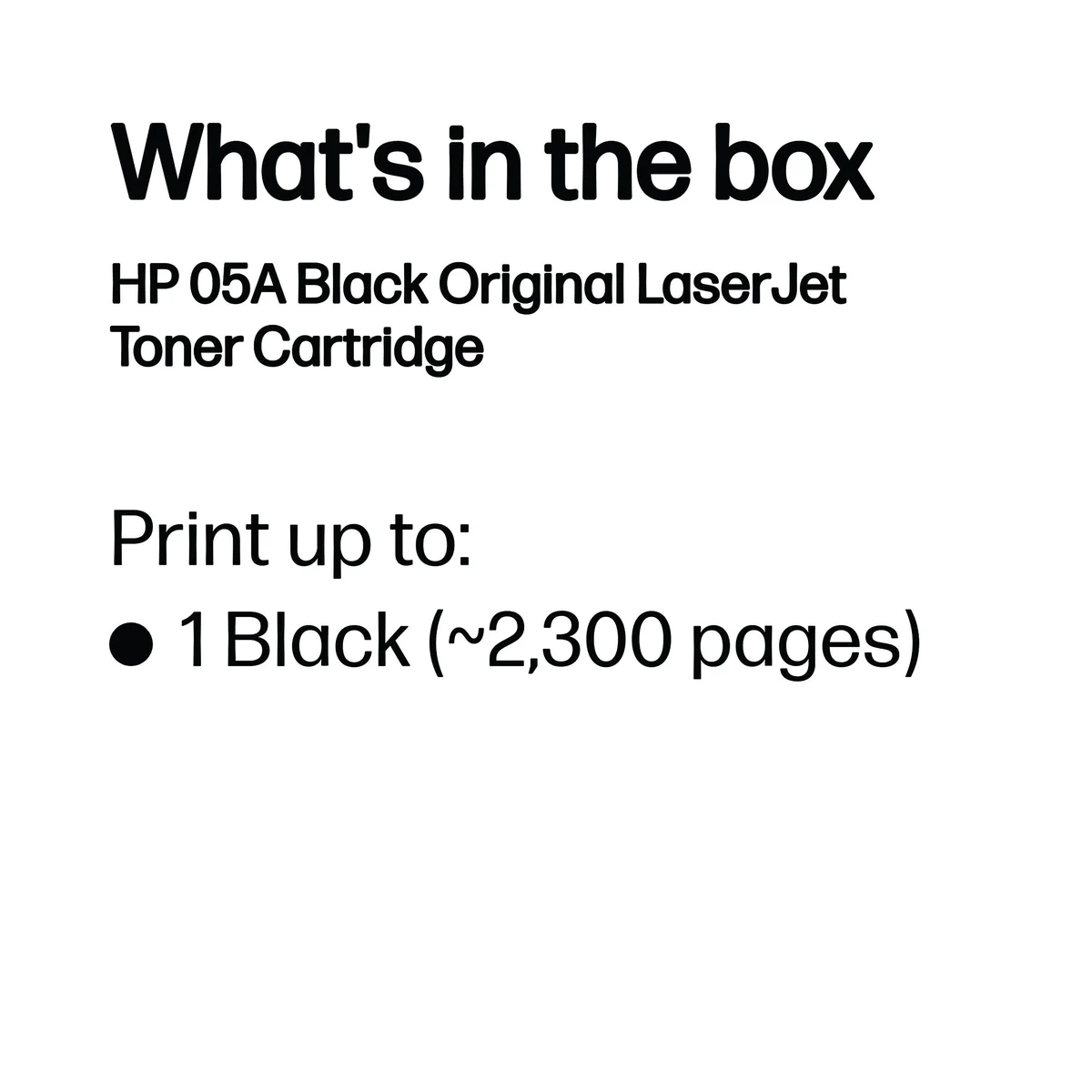 HP 05A Original LaserJet Toner Cartridge Black CE505A - Image 3