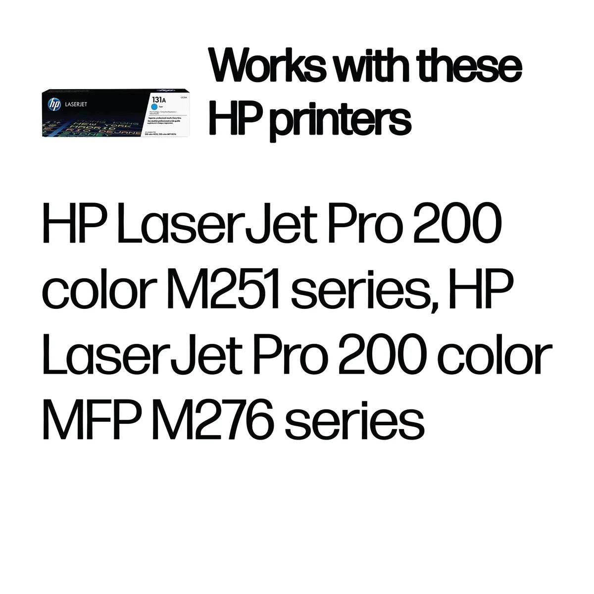 HP 131A Original LaserJet Toner Cartridge Cyan CF211A - Image 2