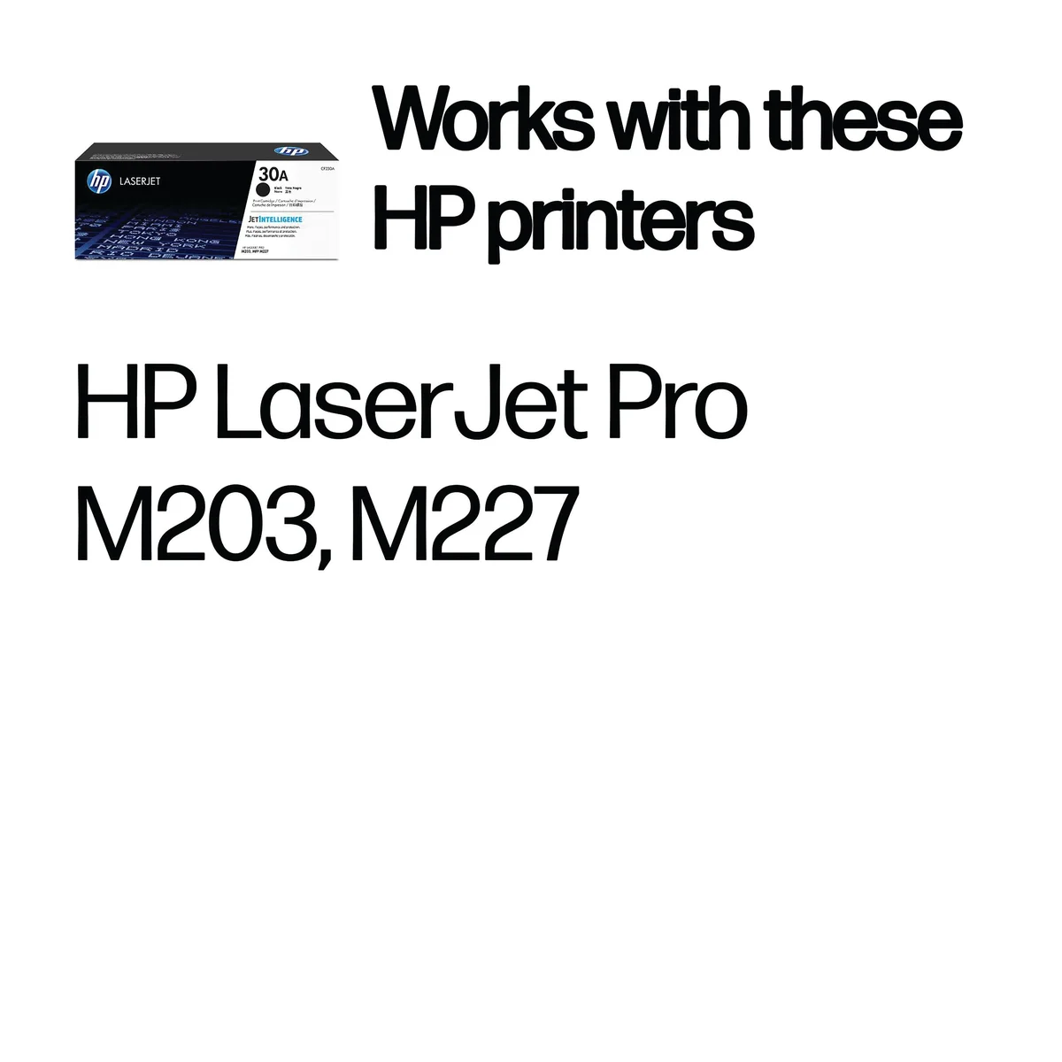 HP 30A Original LaserJet Toner Cartridge Black CF230A - Image 2