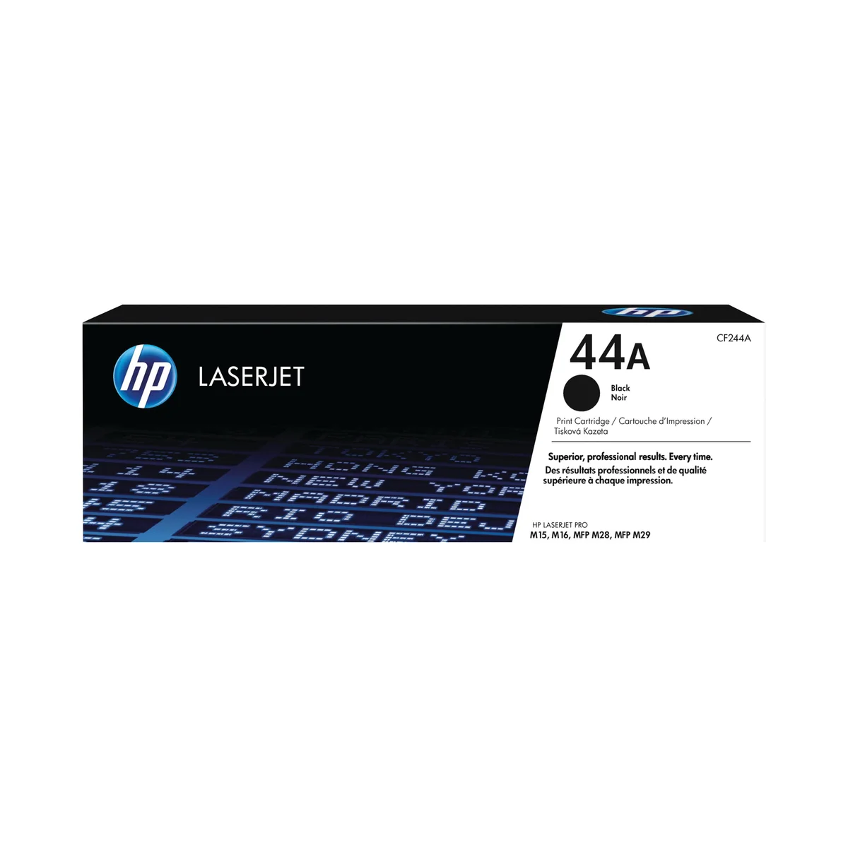 HP 44A Original LaserJet Toner Cartridge Black CF244A - Image 1