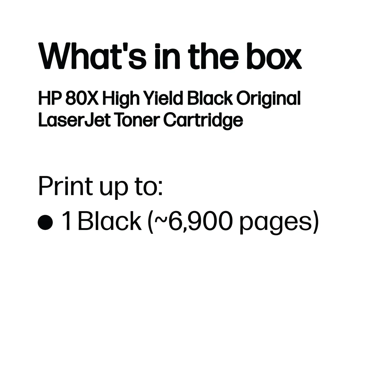 HP 80X Original LaserJet Toner Cartridge High Yield Black CF280X - Image 3