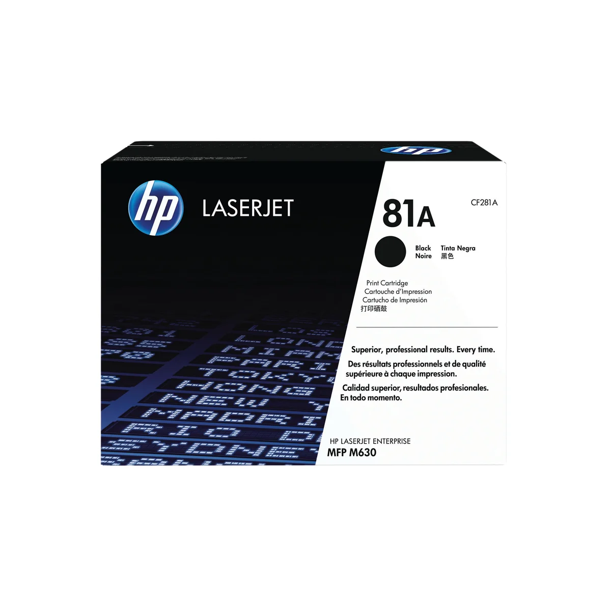 HP 81A Original LaserJet Toner Cartridge Black CF281A - Image 1