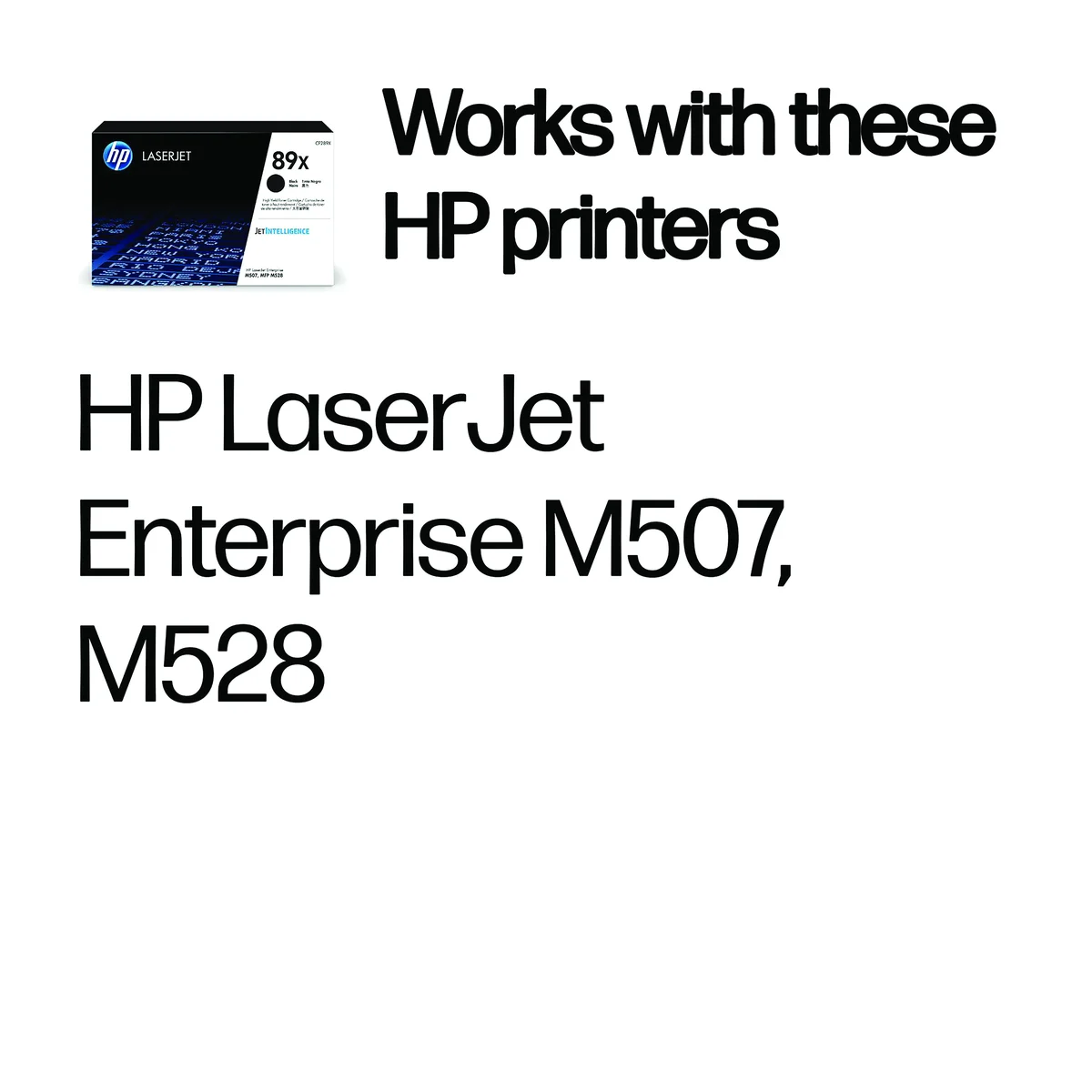 HP 89X Original LaserJet Toner Cartridge High Yield Black CF289X - Image 4