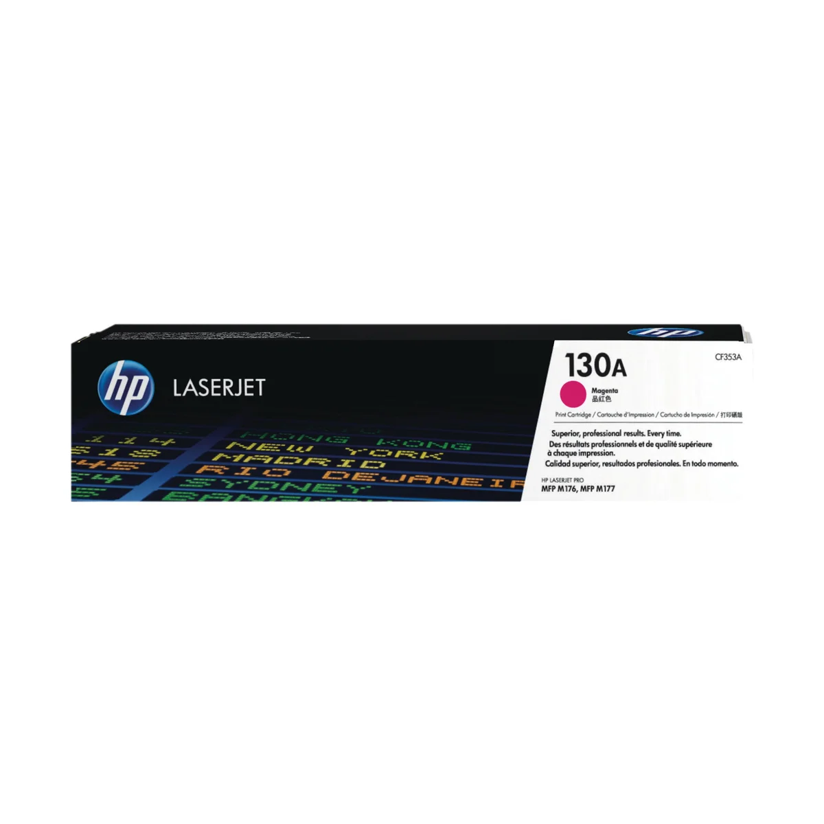 HP 130A Original LaserJet Toner Cartridge Magenta CF353A - Image 1