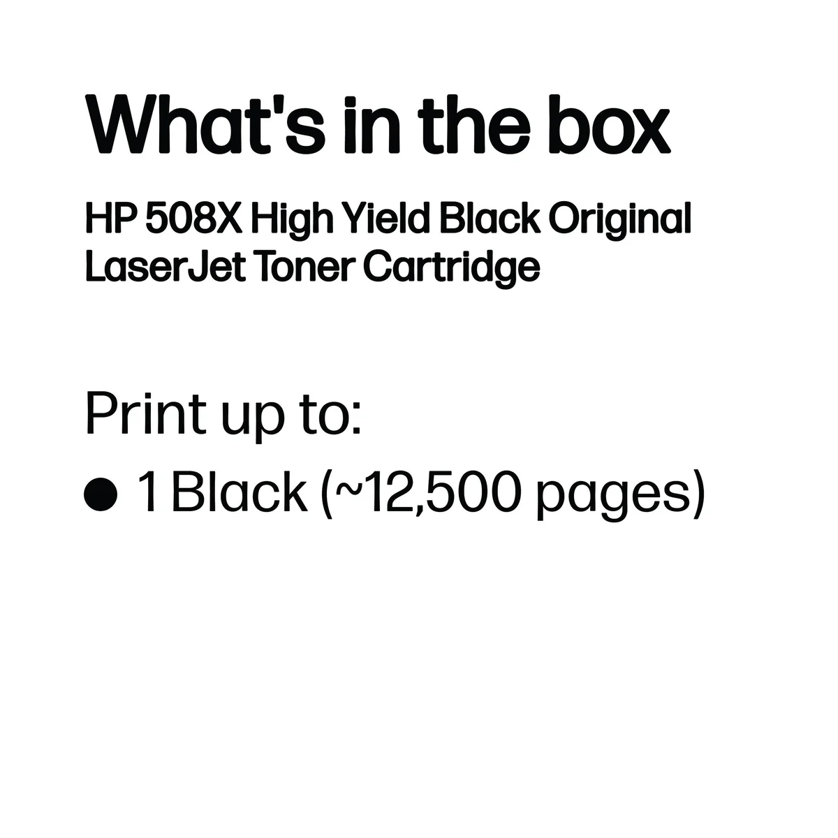 HP 508X Original LaserJet Toner Cartridge High Yield Black CF360X - Image 3