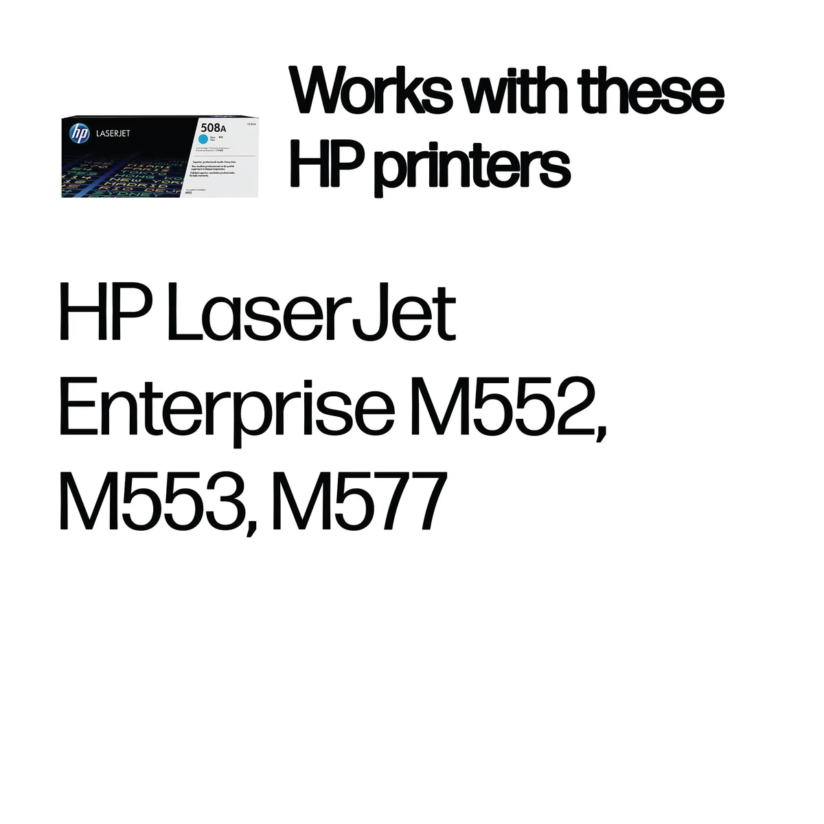 HP 508A Original LaserJet Toner Cartridge Cyan CF361A - Image 2