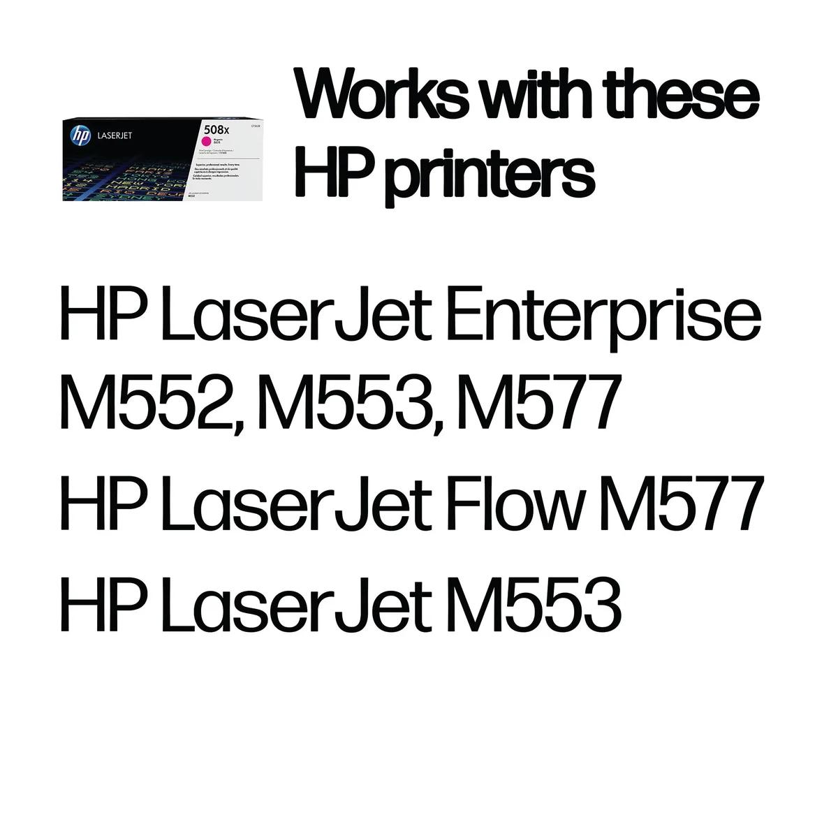 HP 508X Original LaserJet Toner Cartridge High Yield Magenta CF363X - Image 2
