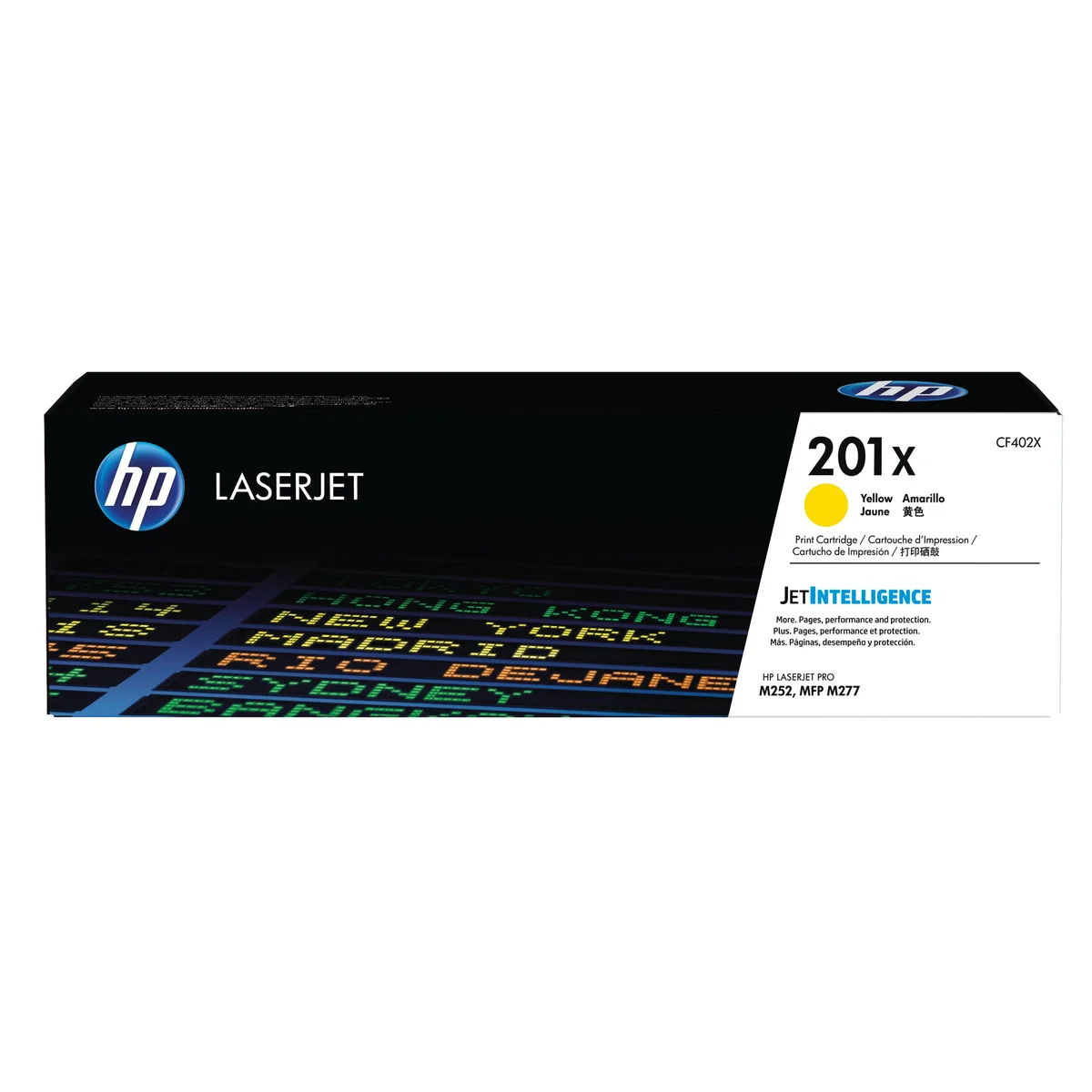 HP 201X Original LaserJet Toner Cartridge High Yield Yellow CF402X