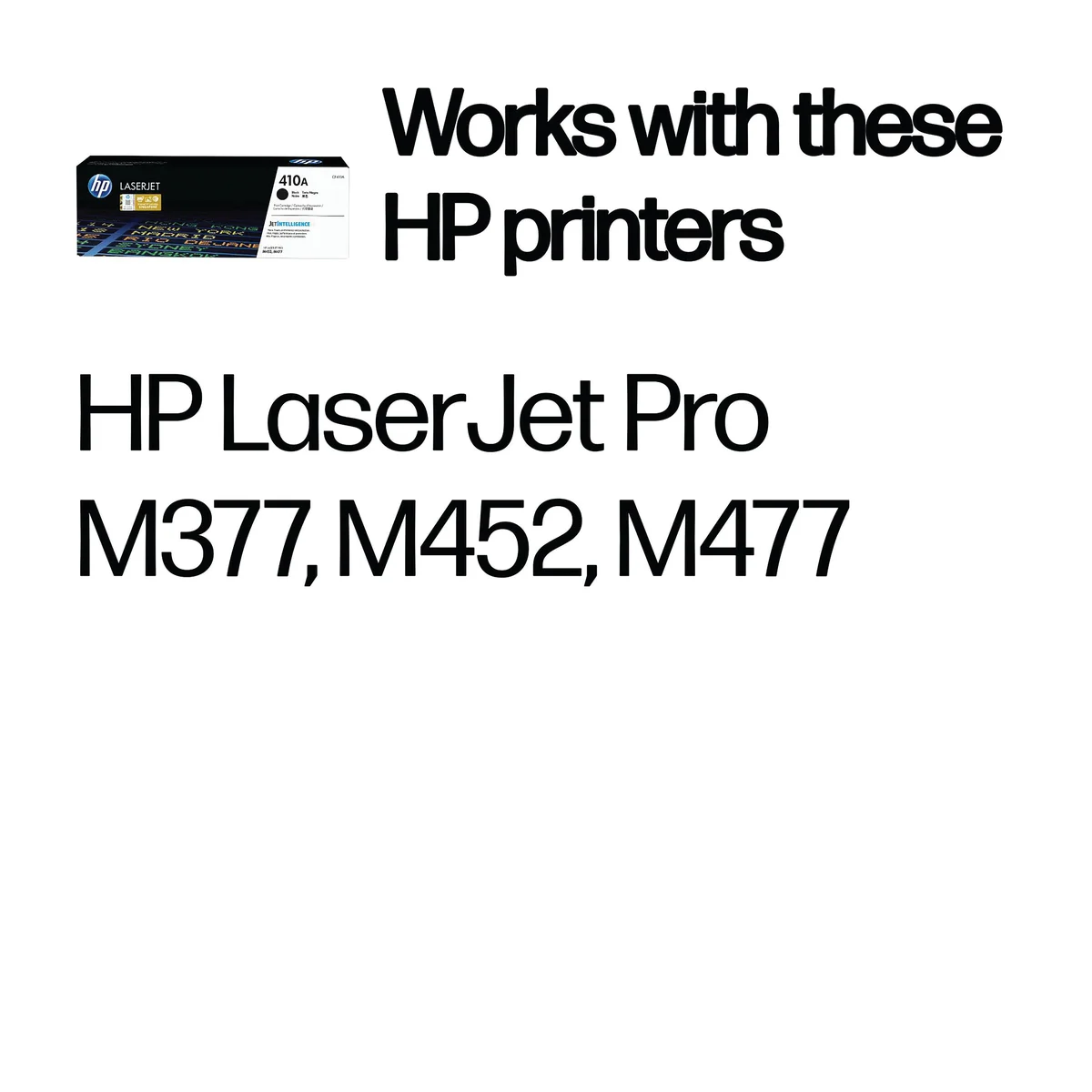 HP 410A Original LaserJet Toner Cartridge Black CF410A - Image 2