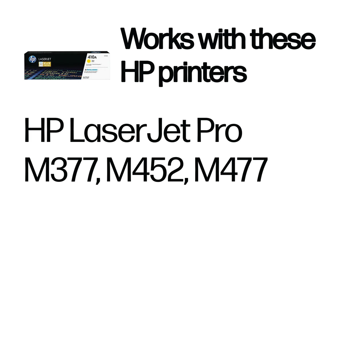 HP 410A Original LaserJet Toner Cartridge Yellow CF412A - Image 2