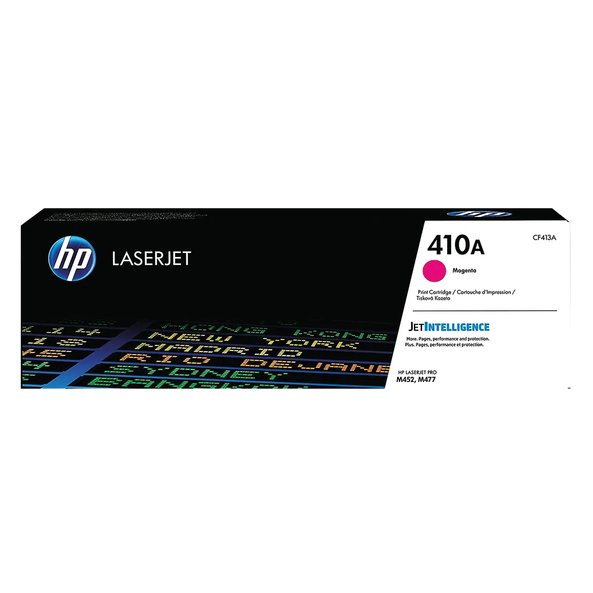 HP 410A Original LaserJet Toner Cartridge Magenta CF413A - Image 1