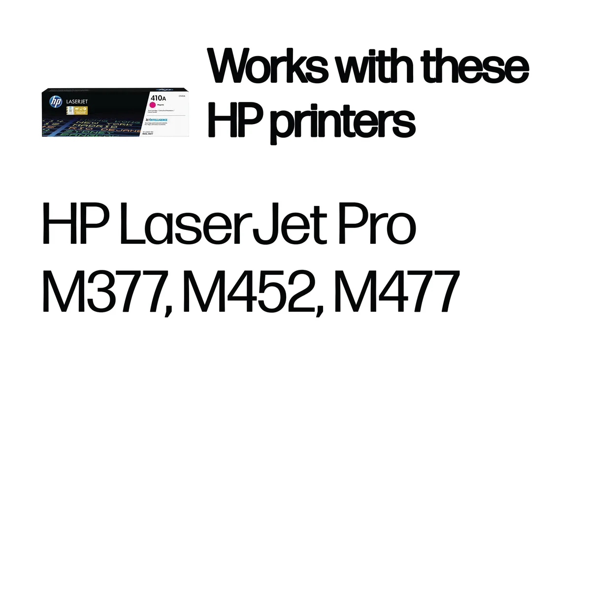 HP 410A Original LaserJet Toner Cartridge Magenta CF413A - Image 2