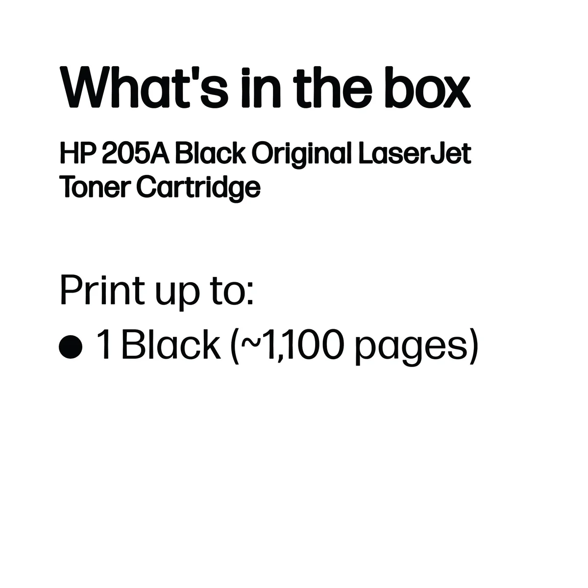 HP 205A Original LaserJet Toner Cartridge Black CF530A - Image 3