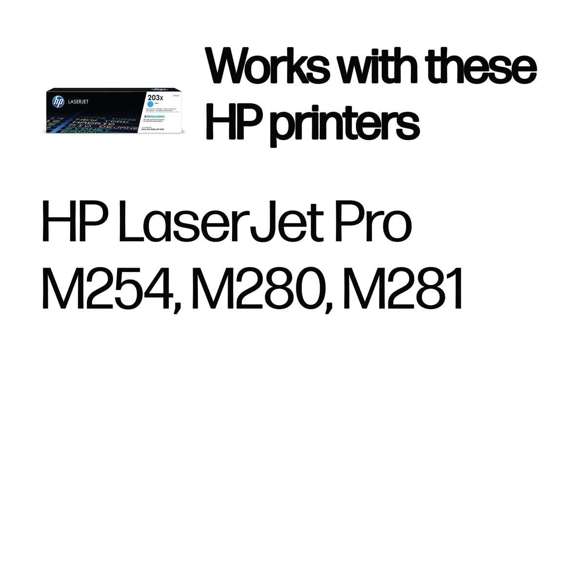 HP 203X Original LaserJet Toner Cartridge High Yield Yellow CF542X - Image 2