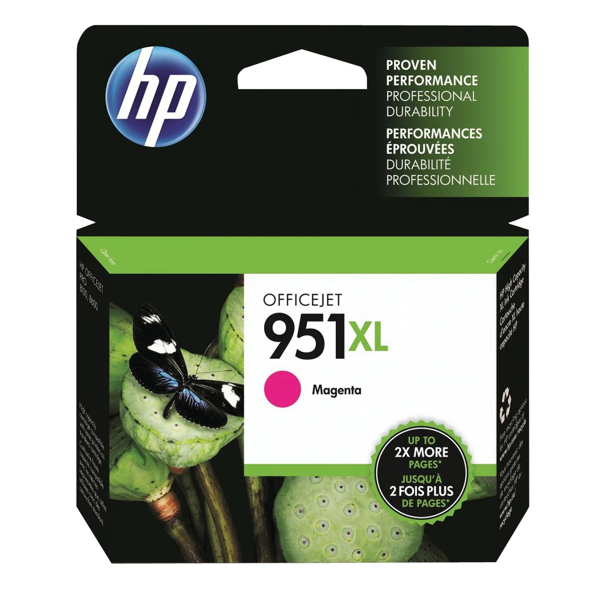HP 951XL Original Ink Cartridge High Yield Magenta CN047AE