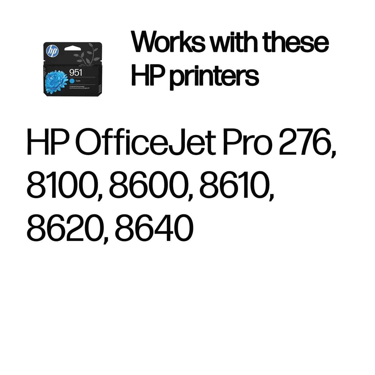 HP 951 Original Ink Cartridge 8-ml Yellow CN052AE - Image 2