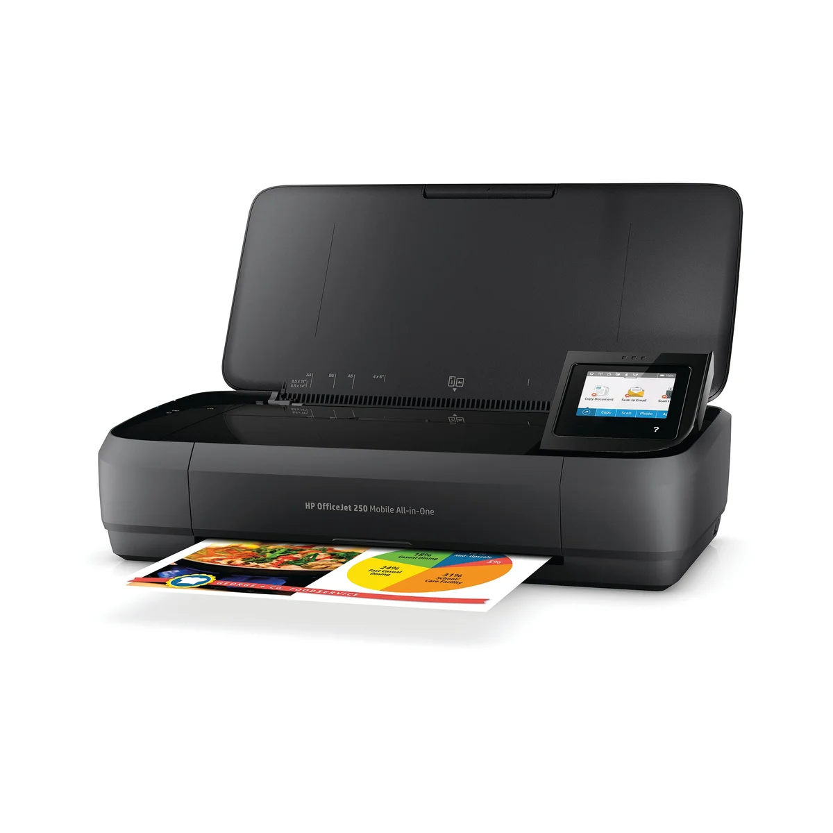 HP OfficeJet 250 A4 3-in-1 Wls Colour Inkjet Printer CZ992A#BHC - Image 3