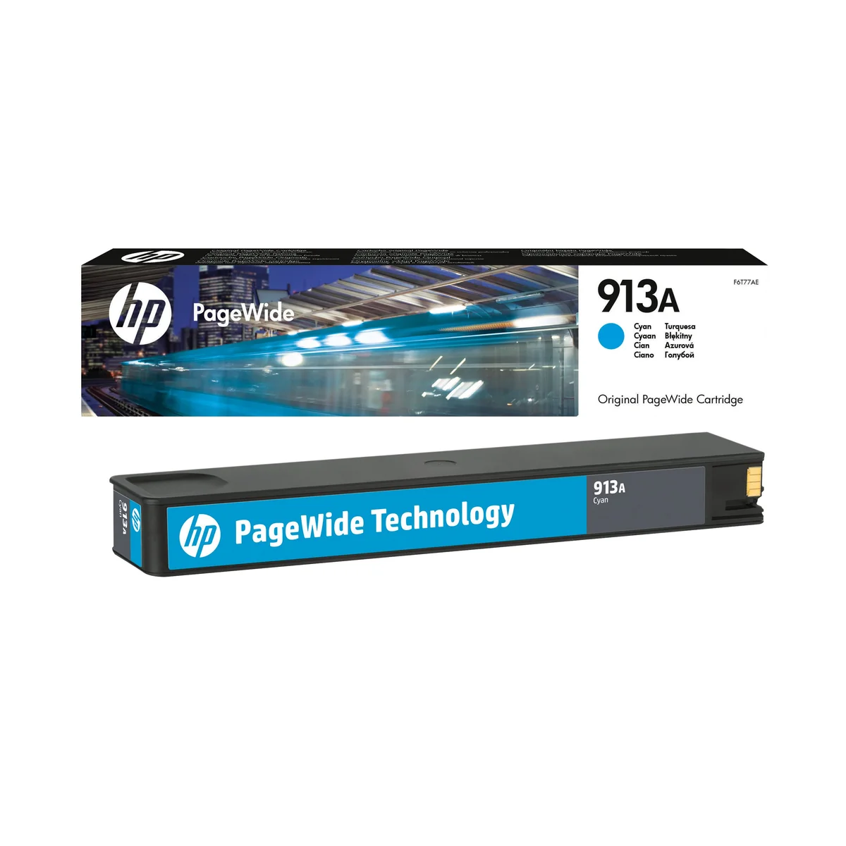 HP 913A Original PageWide Cartridge Cyan F6T77AE